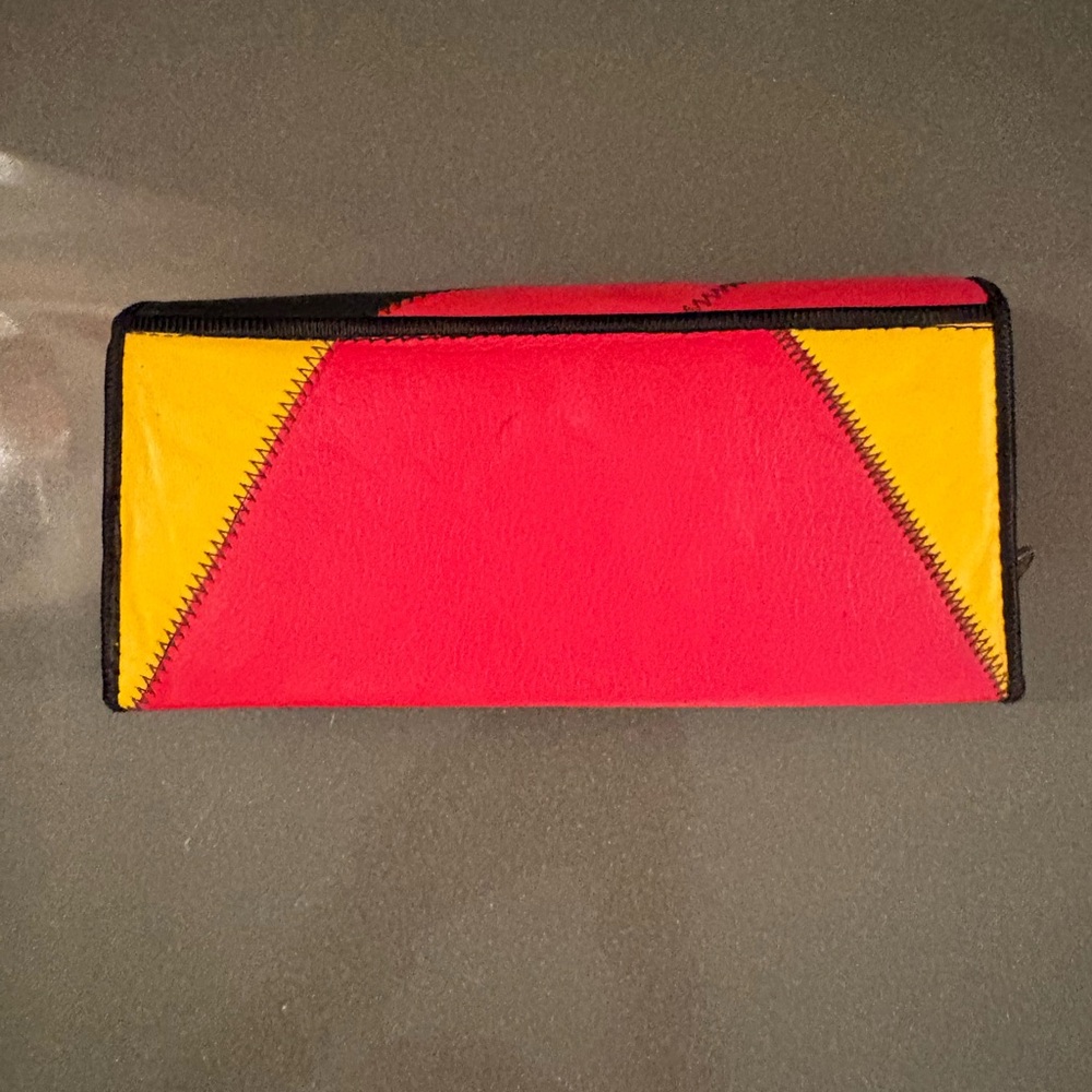 Leather vintage Esprit wallet - Picture 2 of 7
